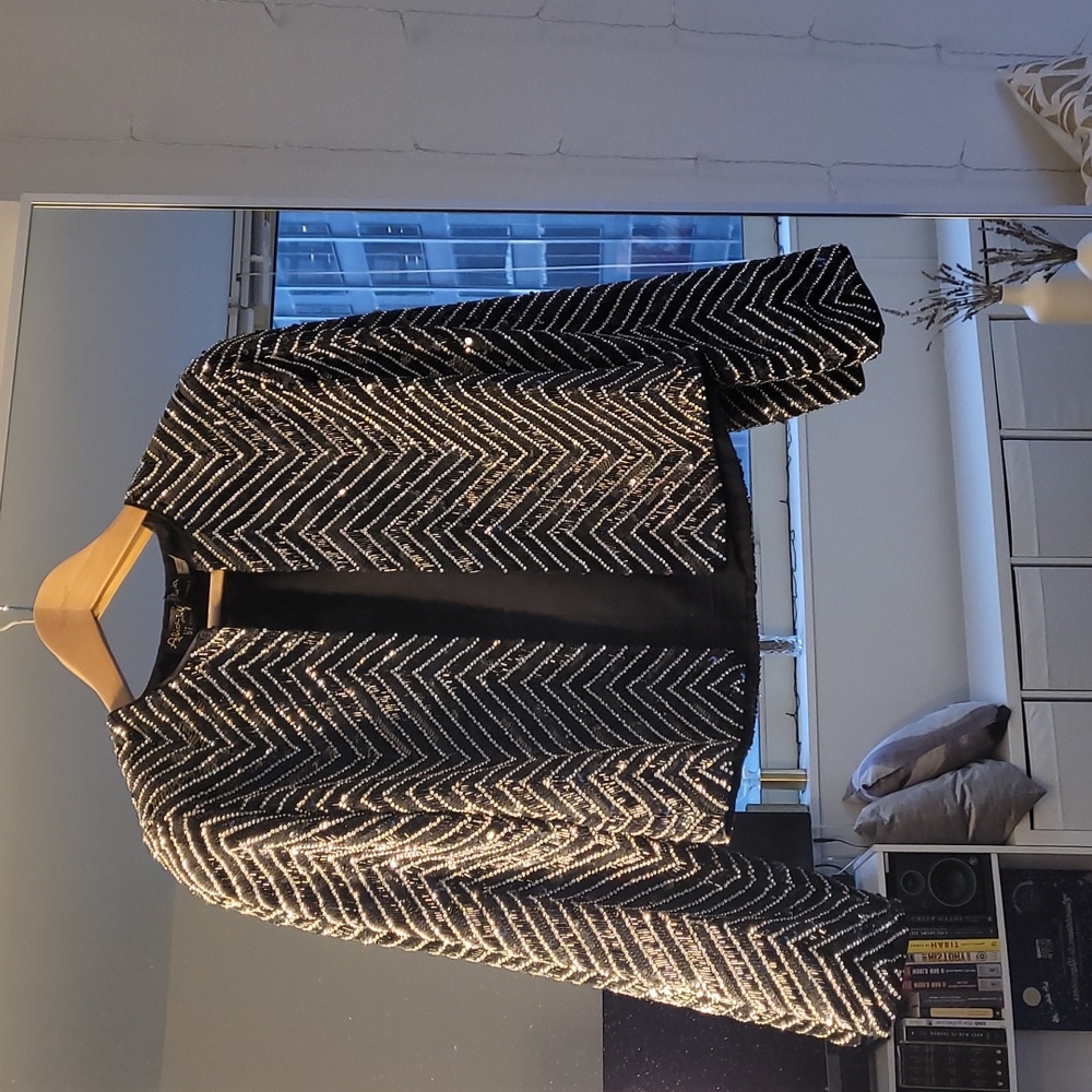 NWT Alice + Olivia FULLY embellished kidman jacket with beads, stones & sequins